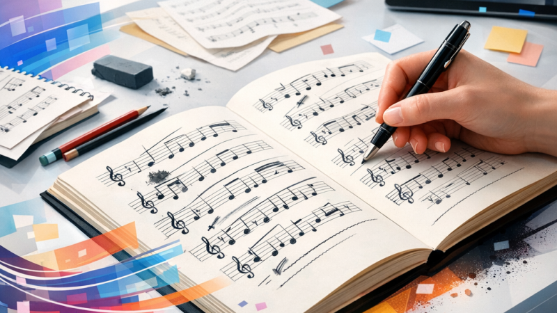 writing music